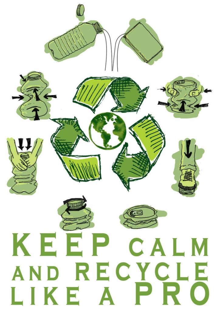 Keep calm and Recycle