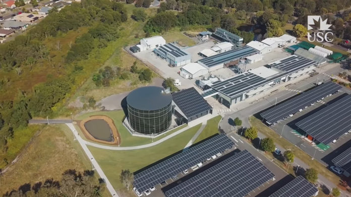 USC Water Battery and Solar Panels